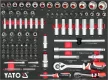 YATO Căruț scule cu 157 piese (YT-55308)