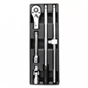   YATO Set tubulare cu clichet 4 piese 3/4" (insert) (YT-55458)