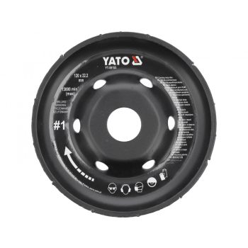 YATO Disc tip pilă grosier #1 125 × 22,2 mm (YT-59155)
