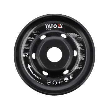 YATO Disc tip pilă mediu #2 125 × 22,2 mm (YT-59156)