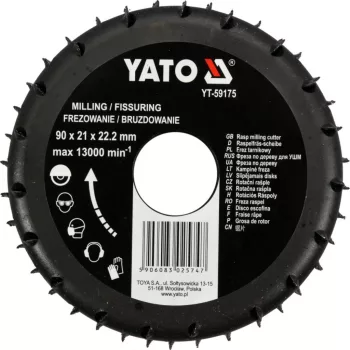 YATO Disc răzuitor rotativ lat 118 mm (YT-59175)