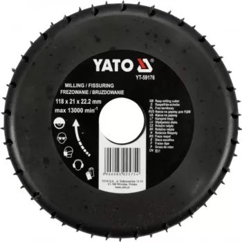 YATO Disc răzuitor rotativ lat 118 mm (YT-59176)