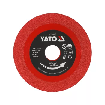 YATO Disc diamantat 115x1,0x22,23 mm (YT-59940)