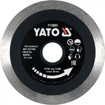   YATO Disc diamantat continuu 115 mm pentru ceramică (YT-59951)