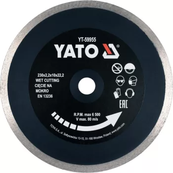 YATO Disc diamantat 230 mm pentru ceramică (YT-59955)