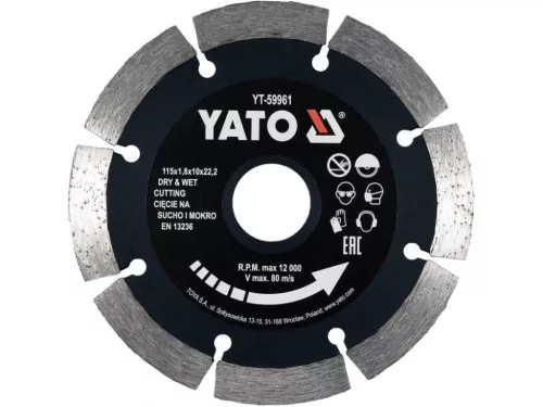 YATO Disc diamantat continuu 115 mm (YT-59961)