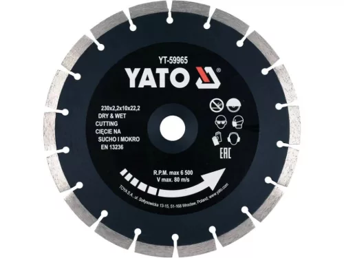 YATO Disc diamantat continuu 230 mm (YT-59965)
