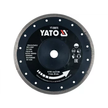 YATO Disc diamantat continuu 230 mm (YT-59975)
