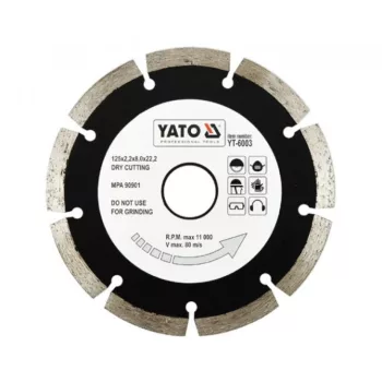 YATO Disc diamantat segmentat 125 mm (YT-6003)