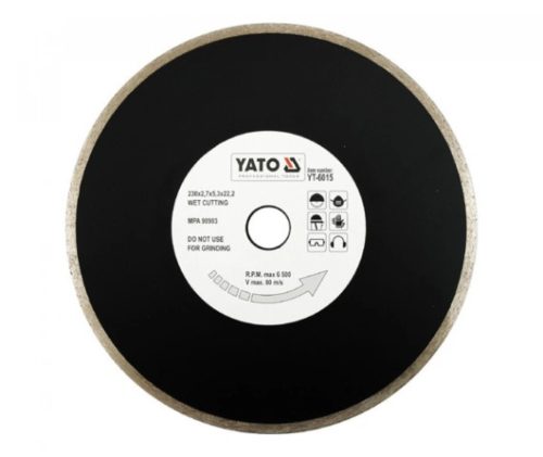 YATO Disc diamantat continuu 230x22,2 mm (YT-6015)