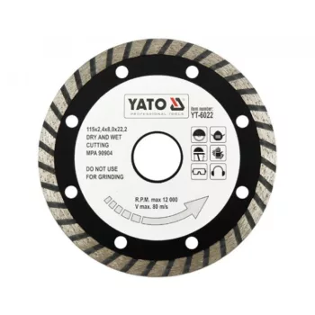 YATO Disc diamantat turbo 115 mm (YT-6022)