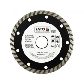 YATO Disc diamantat turbo 125 mm (YT-6023)