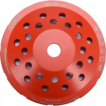 YATO Disc diamantat tip cupă 180 mm M14 (YT-60323)