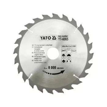 YATO Disc fierăstrău pentru lemn 200/30/24 (YT-6065)