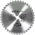 YATO Disc de ferăstrău pentru lemn 300/30/40 (YT-6076)