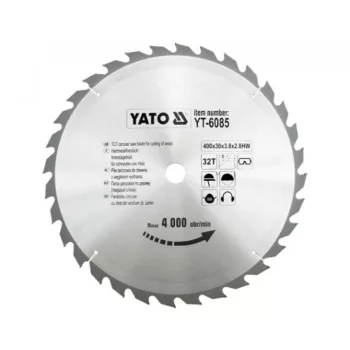 YATO Disc de ferăstrău pentru lemn 400/30/32 (YT-6085)