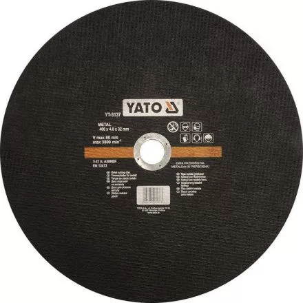 YATO Disc de tăiere pentru metal 400x4,0x32 mm (YT-6137)