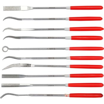 YATO Set pile de precizie 10 piese 140/25 mm (YT-6145)