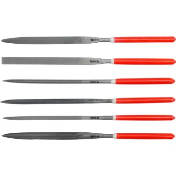 YATO Set pile de precizie 6 piese 160/75 mm (YT-6161)
