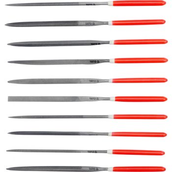 YATO Set pile de precizie 10 piese 3x140 mm (YT-6163)