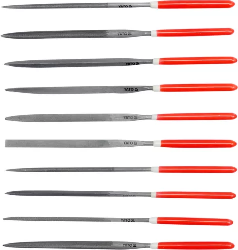 YATO Set pile de precizie 10 piese 3x140 mm (YT-6163)
