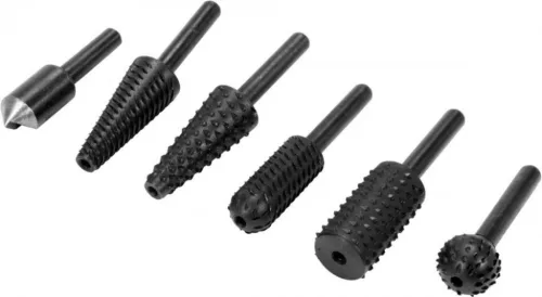YATO Set freze carbură 6 piese pentru metal și lemn (YT-61712)