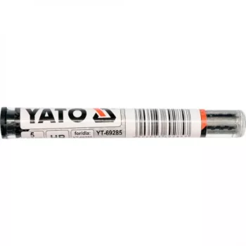   YATO Mină grafit pentru creion tâmplar gri HB (5 buc/set) (YT-69285)