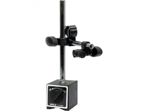 YATO Suport magnetic pentru ceas comparator 50 x 65 x 55 mm max 70 kg (YT-72460)