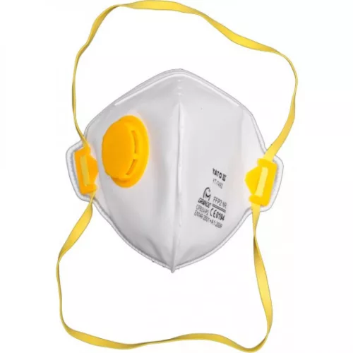 YATO Mască antipraf FFP2NR cu supapă, 3 buc/pachet (YT-7492)