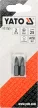 YATO Set biți PH1 25 mm 1/4, 2 buc. (YT-77871)