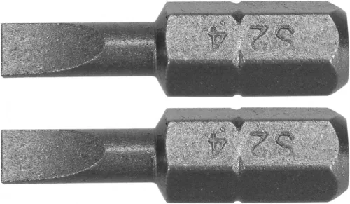 YATO Set biți 1/4" 25 mm, 4 mm, 2 buc. (YT-77891)