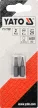 YATO Set biți 1/4" 25 mm, 4 mm, 2 buc. (YT-77891)