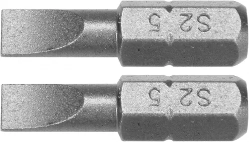 YATO Set biți 1/4" 25 mm, 5 mm, 2 buc. (YT-77892)