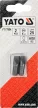 YATO Set biți 1/4" 25 mm, 8 mm, 2 buc. (YT-77894)