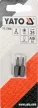 YATO Set biți Torx T8 25 mm 1/4, 2 buc. (YT-77900)
