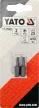 YATO Set biți Torx T15 25 mm 1/4, 2 buc. (YT-77903)
