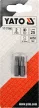 YATO Set biți Torx T27 25 mm 1/4, 2 buc. (YT-77906)