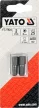 YATO Set biți imbus 25 mm 1/4 H8, 2 buc. (YT-77924)