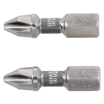   YATO Bit șurubelniță 1/4" 25 mm PH2 set 2 buc. NI (YT-78001)