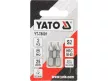 YATO Bit șurubelniță 1/4" 25 mm PH2 set 2 buc. NI (YT-78001)