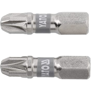  YATO Bit șurubelniță 1/4" 25 mm PZ3 set 2 buc. NI (YT-78005)