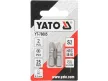 YATO Bit șurubelniță 1/4" 25 mm PZ3 set 2 buc. NI (YT-78005)
