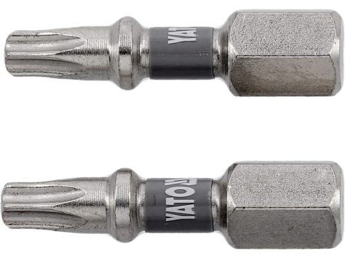 YATO Bit șurubelniță 1/4" 25 mm Torx T20 set 2 buc. NI (YT-78013)