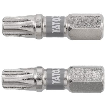   YATO Bit șurubelniță 1/4" 25 mm Torx T30 set 2 buc. NI (YT-78015)