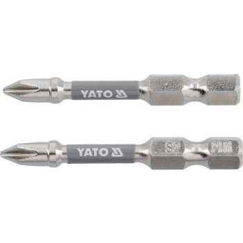   YATO Bit șurubelniță 1/4" 50 mm PH1 set 2 buc. NI (YT-78020)