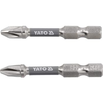   YATO Bit șurubelniță 1/4" 50 mm PH2 set 2 buc. NI (YT-78021)