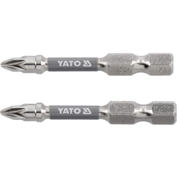   YATO Bit șurubelniță 1/4" 50 mm PZ1 set 2 buc. NI (YT-78023)