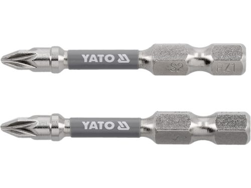 YATO Bit șurubelniță 1/4" 50 mm PZ1 set 2 buc. NI (YT-78023)