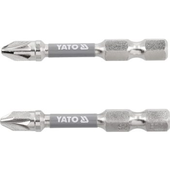   YATO Bit șurubelniță 1/4" 50 mm PZ2 set 2 buc. NI (YT-78024)