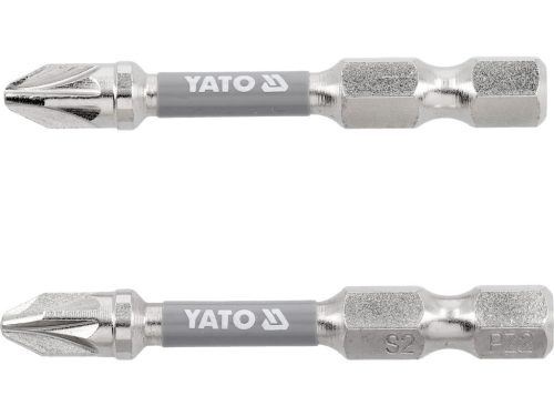 YATO Bit șurubelniță 1/4" 50 mm PZ2 set 2 buc. NI (YT-78024)